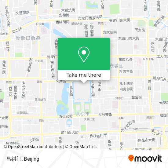 昌祺门 map