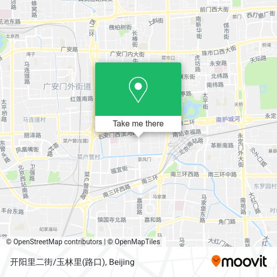 开阳里二街/玉林里(路口) map