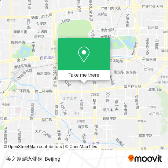 美之越游泳健身 map