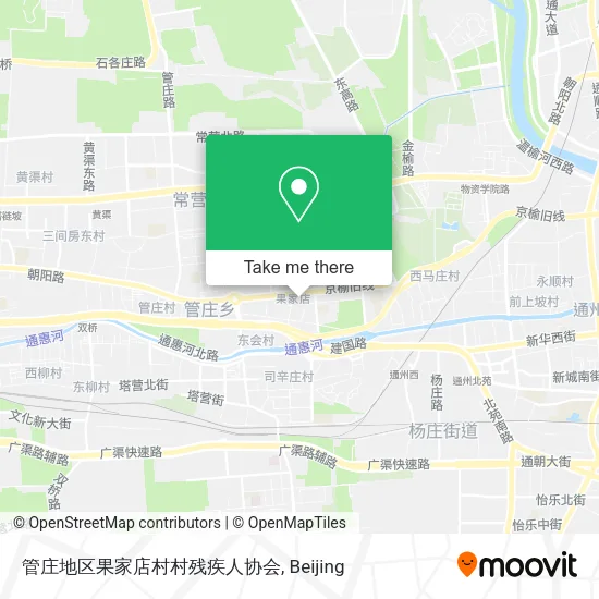 管庄地区果家店村村残疾人协会 map