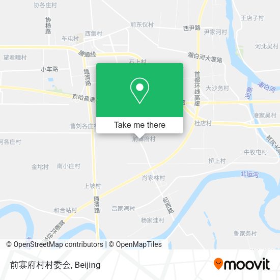 前寨府村村委会 map