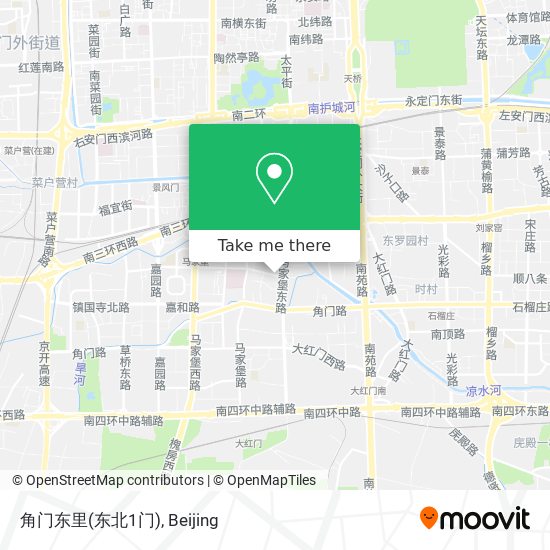 角门东里(东北1门) map