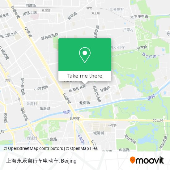 上海永乐自行车电动车 map
