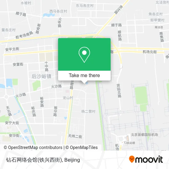 钻石网络会馆(铁兴西街) map