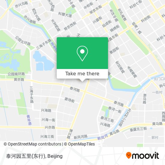 泰河园五里(东行) map