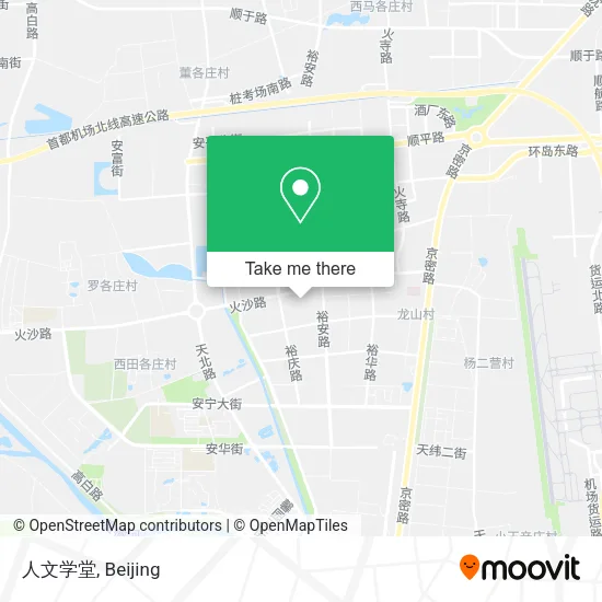 人文学堂 map