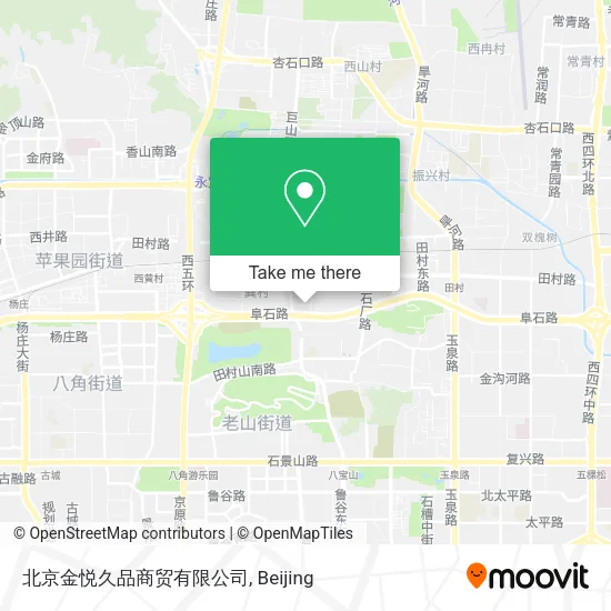 北京金悦久品商贸有限公司 map
