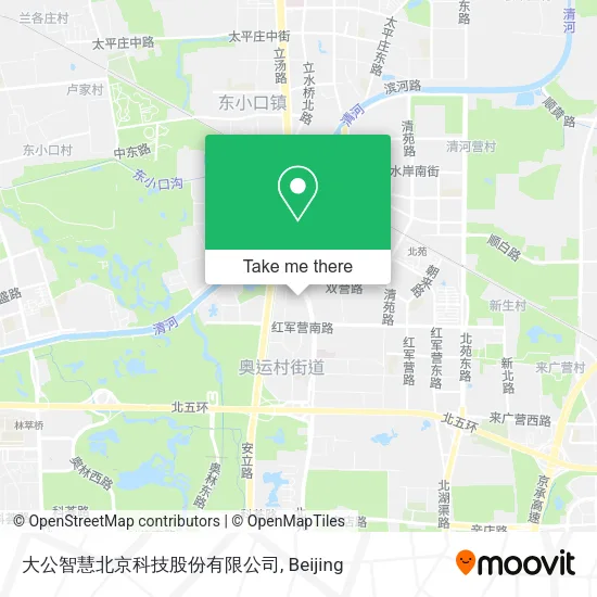大公智慧北京科技股份有限公司 map