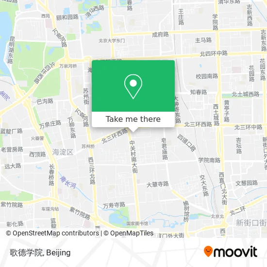 歌德学院 map