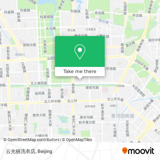 云光丽洗衣店 map