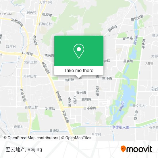 翌云地产 map