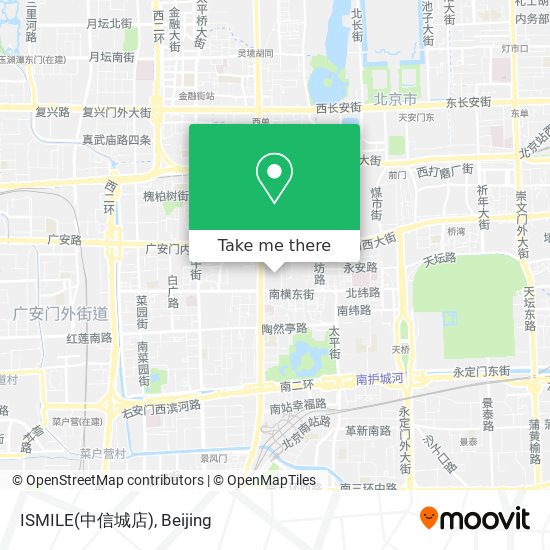 ISMILE(中信城店) map