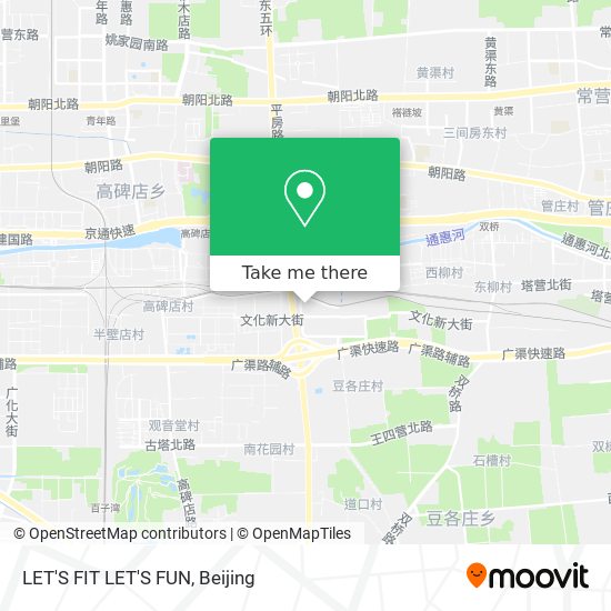 LET'S FIT LET'S FUN map
