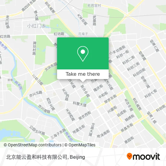 北京能云盈和科技有限公司 map