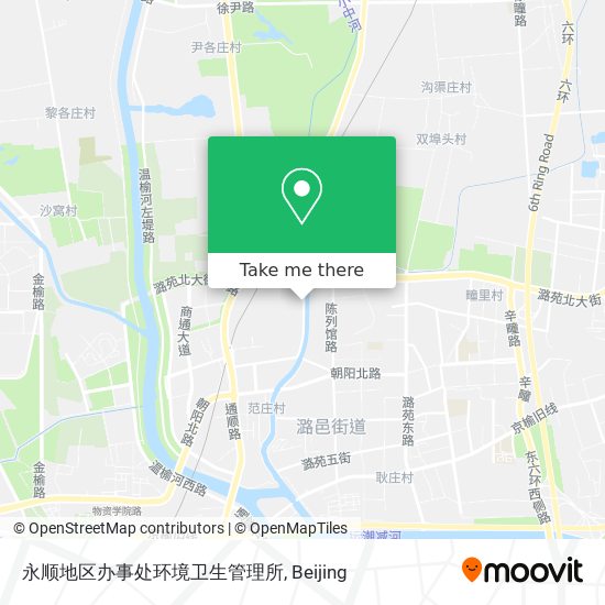 永顺地区办事处环境卫生管理所 map
