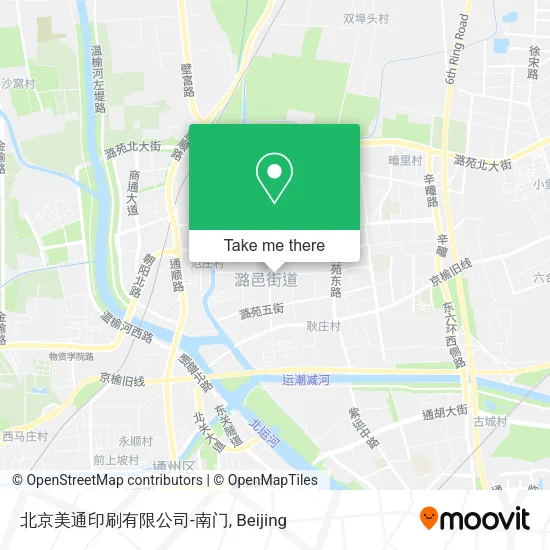 北京美通印刷有限公司-南门 map