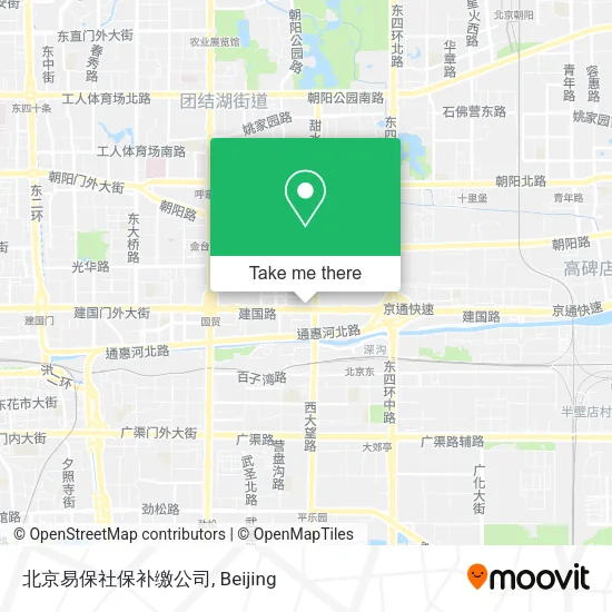 北京易保社保补缴公司 map