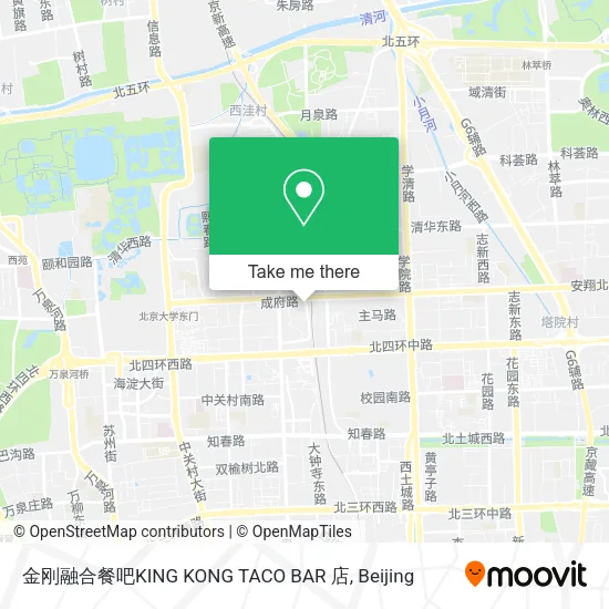 金刚融合餐吧KING KONG TACO BAR 店 map