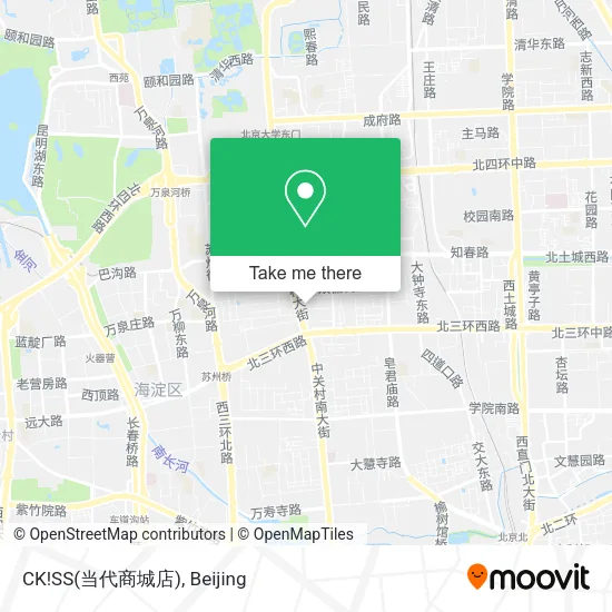 CK!SS(当代商城店) map