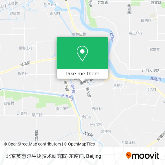 北京英惠尔生物技术研究院-东南门 map