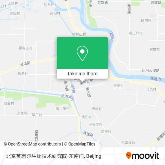 北京英惠尔生物技术研究院-东南门 map