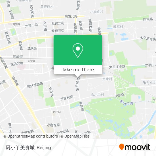 厨小丫美食城 map