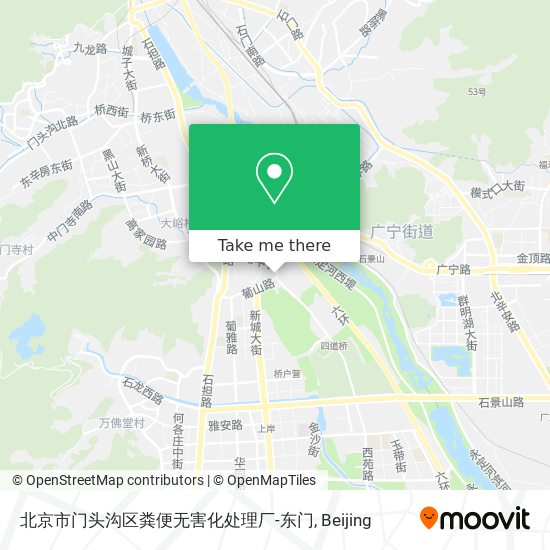 北京市门头沟区粪便无害化处理厂-东门 map