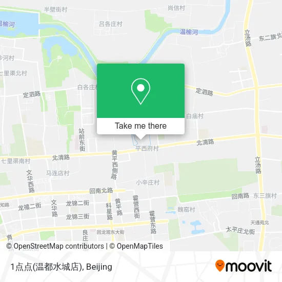 1点点(温都水城店) map