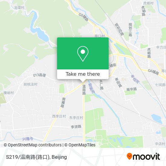 S219/温南路(路口) map