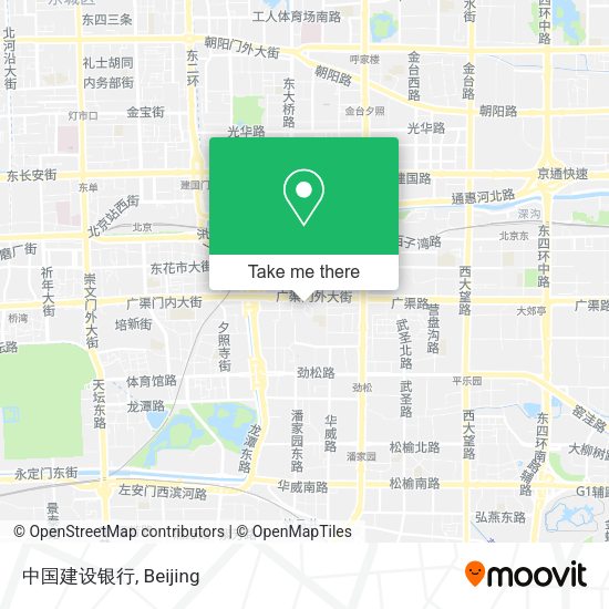 中国建设银行 map