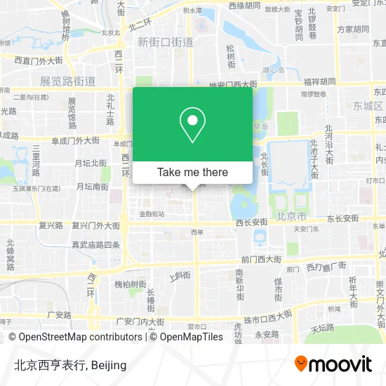 北京西亨表行 map