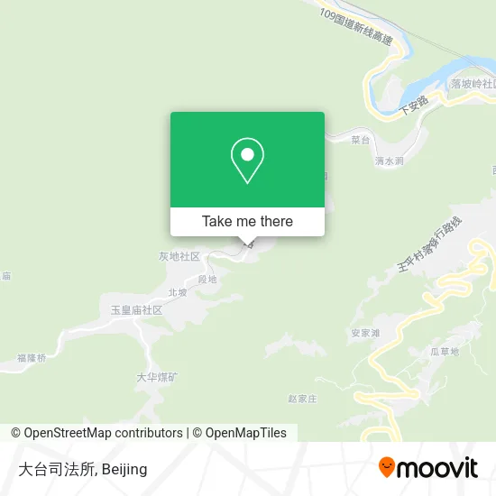 大台司法所 map