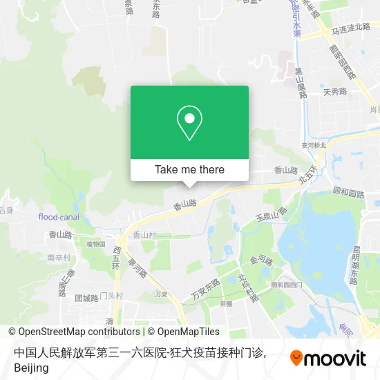 中国人民解放军第三一六医院-狂犬疫苗接种门诊 map
