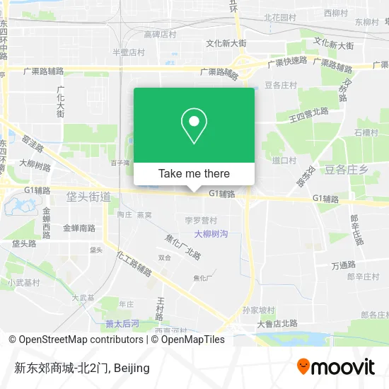新东郊商城-北2门 map