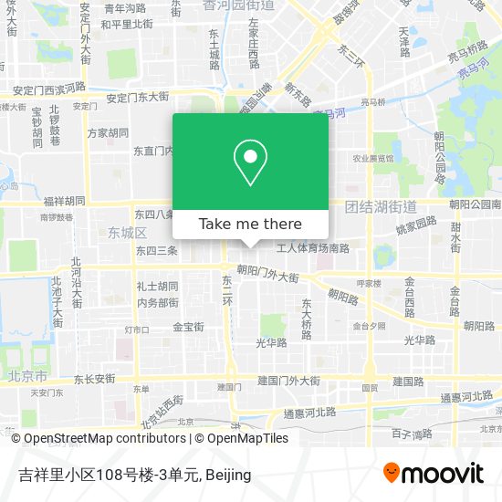 吉祥里小区108号楼-3单元 map