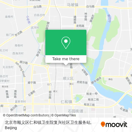 北京市顺义区仁和镇卫生院复兴社区卫生服务站 map