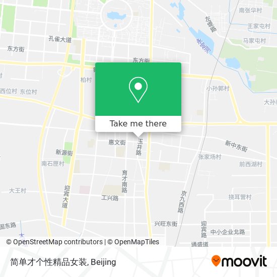 简单才个性精品女装 map