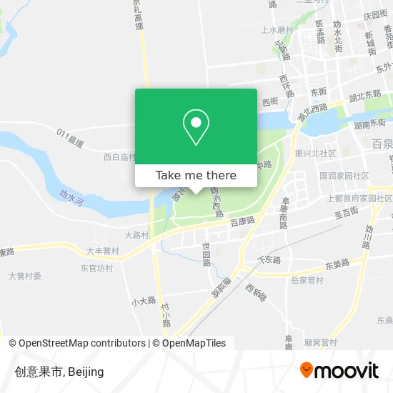 创意果市 map