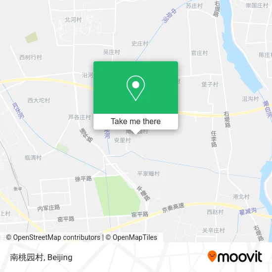 南桃园村 map