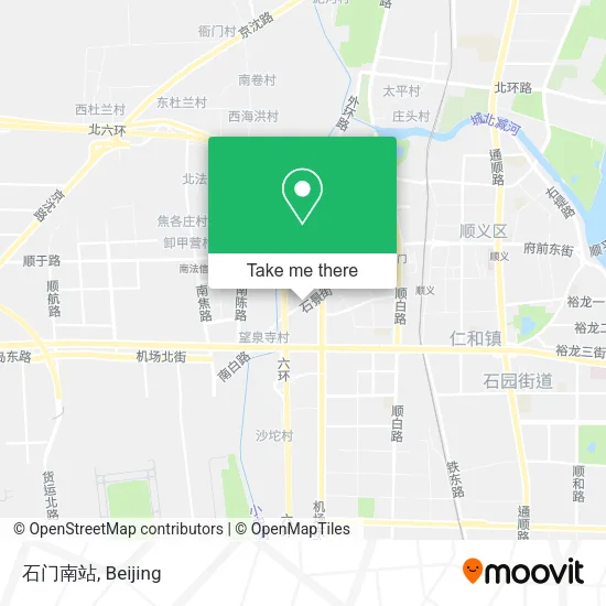 石门南站 map