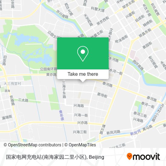 国家电网充电站(南海家园二里小区) map