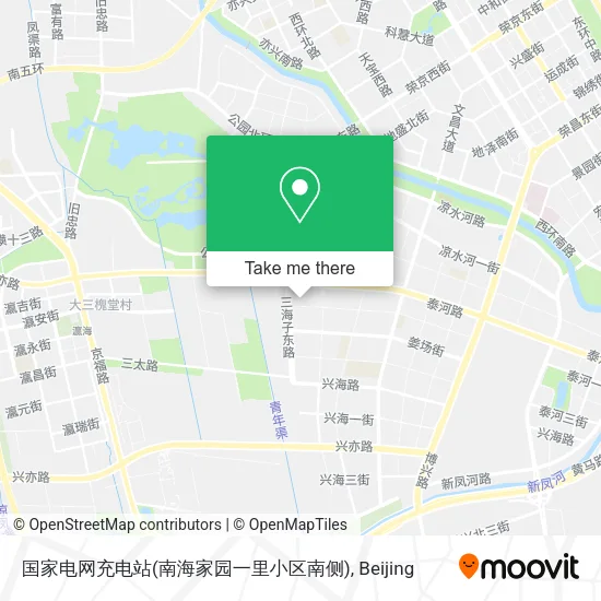 国家电网充电站(南海家园一里小区南侧) map