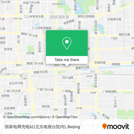 国家电网充电站(北京电视台院内) map
