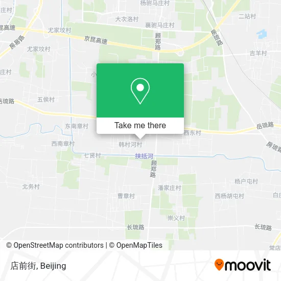 店前街 map