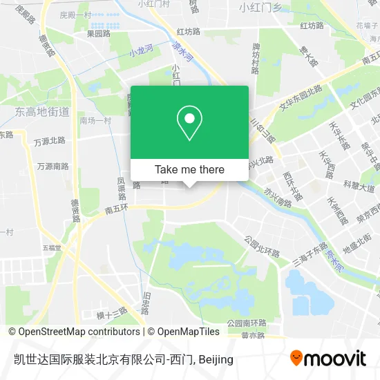 凯世达国际服装北京有限公司-西门 map