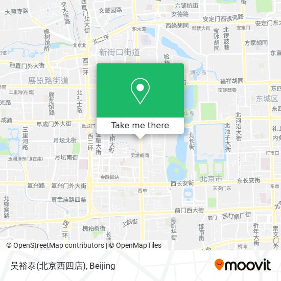 吴裕泰(北京西四店) map