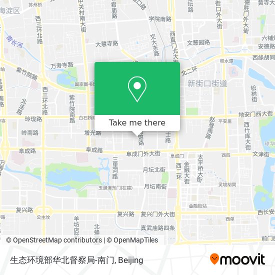 生态环境部华北督察局-南门 map