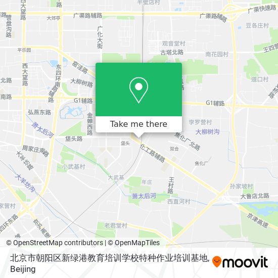北京市朝阳区新绿港教育培训学校特种作业培训基地 map
