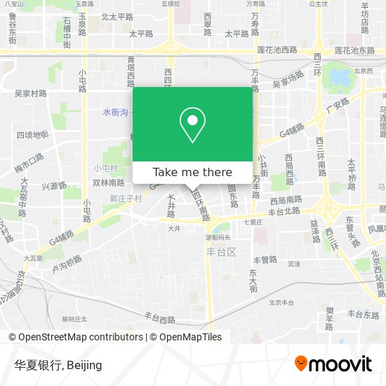 华夏银行 map