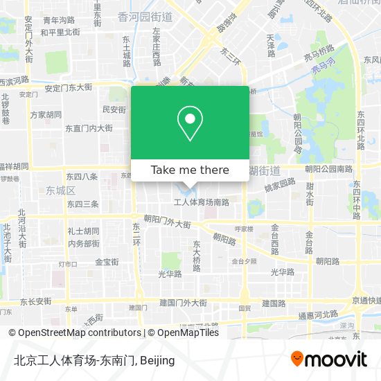 北京工人体育场-东南门 map